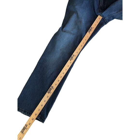 BUFFALO DAVID BITTON Jeans 36x29 AXEL SLIM STRETCH Mens Blue Dark Wash Denim‎ - Picture 10 of 11